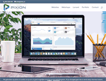 Tablet Screenshot of pixion.nl